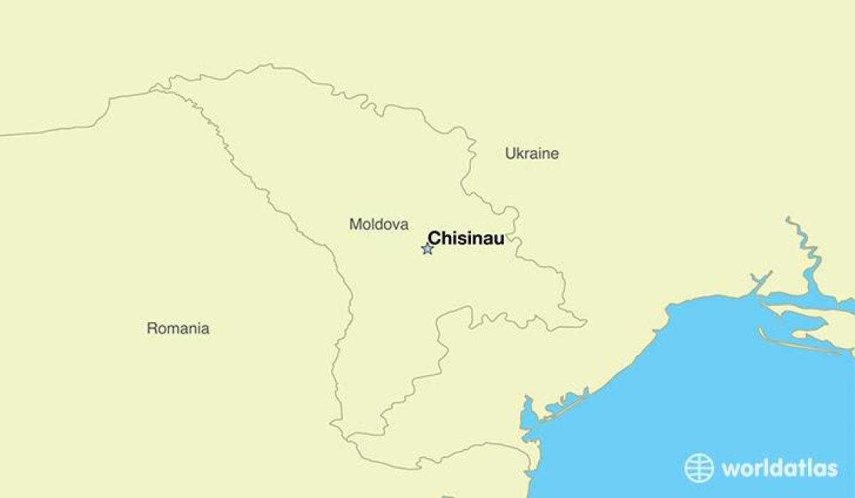 mapa de chisinau Moldova